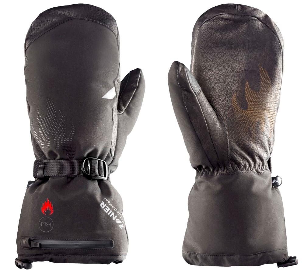 Zanier Hot.STX  beheizbare Handschuhe (XXS = 6,5  schwarz) von Zanier