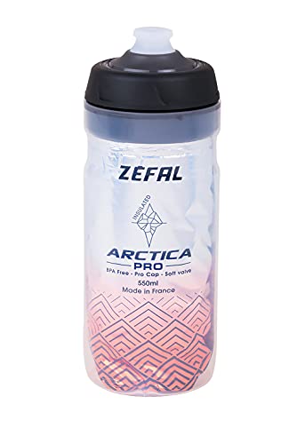 Zefal Arctica Pro 55 Trinkflasche Silber/Rot 550ml von Zéfal