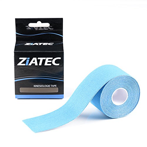 ZiATEC Pro Kinesiologie Tape - Physio-Tape, Farbe:1 x blau von Ziatec