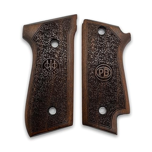 ZIB GRIPS für für Beretta 92S Griffe, Pistolengriff, handgefertigt aus Walnussholzgriffen (ZIB-f01SS9) von Zib Grips