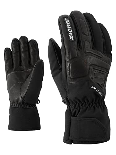 Ziener Herren GLYXUS Ski-Handschuhe/Wintersport | wasserdicht atmungsaktiv, black, 11 von Ziener