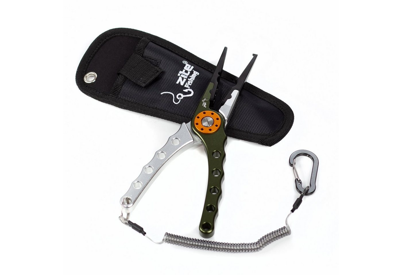 Zite Anglerzange Vielseitige Multi-Angelzange - Werkzeug & Taschen-Allrounder von Zite