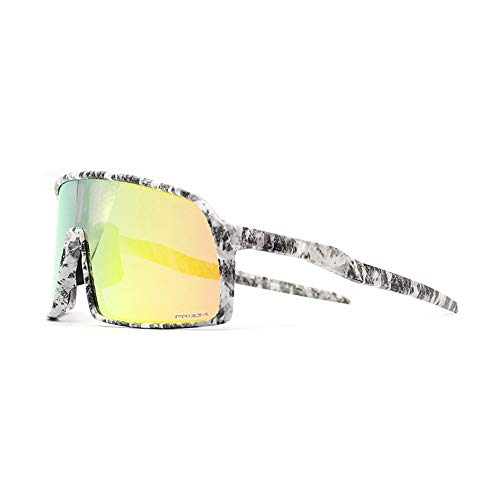 ZoliTime Radbrille 2019 Mode Neue Sport Winddicht Polarisiert Fahrer Sonnenbrille BMX Fahrradbrille, Grau, One Size von ZoliTime