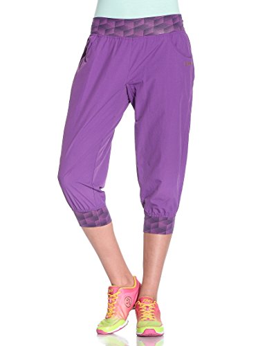 Zumba Fitness Damen Hose Capri Pants, Cut N Paste Purple, XS von Zumba Fitness