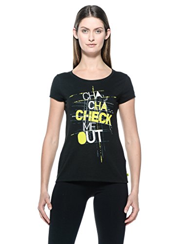 Zumba Fitness Damen T-Shirt, Sew Black, XL von Zumba Fitness