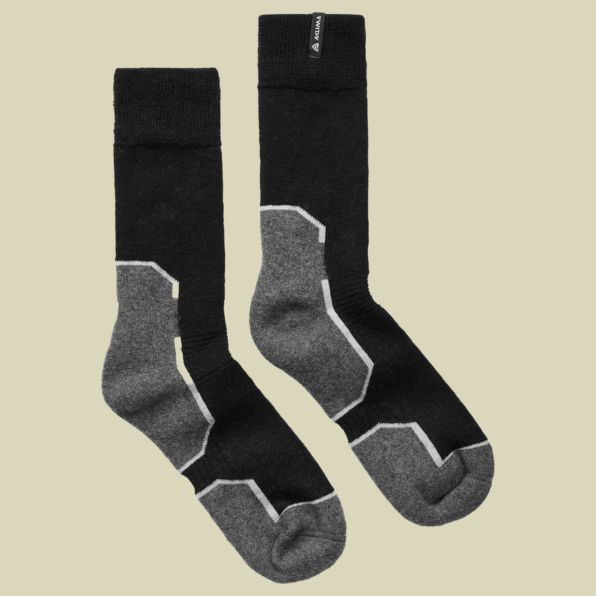 WarmWool Socks Größe 36-39 Farbe jet black von aclima