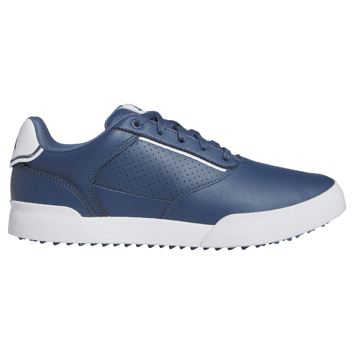adidas Men's Retrocross Waterproof Spikeless Golf Shoes, Mens, Prelove ink/prelove ink/white, 8 | American Golf von adidas Golf