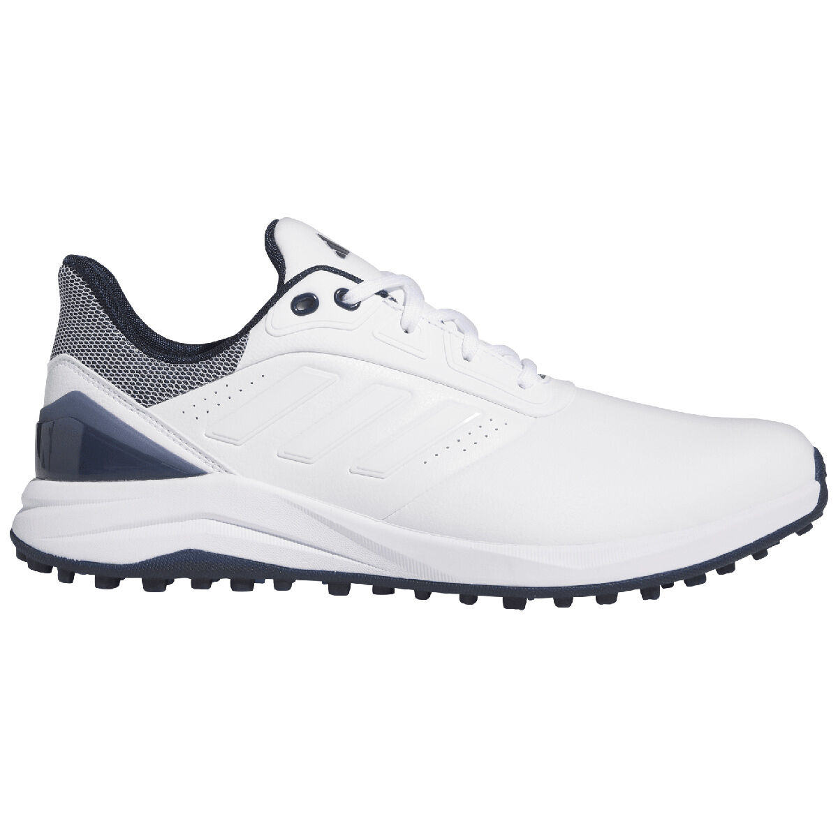 adidas SOLARmotion Spikeless Waterproof Golf Shoes, Mens, White/white/navy, 8 | American Golf von adidas Golf