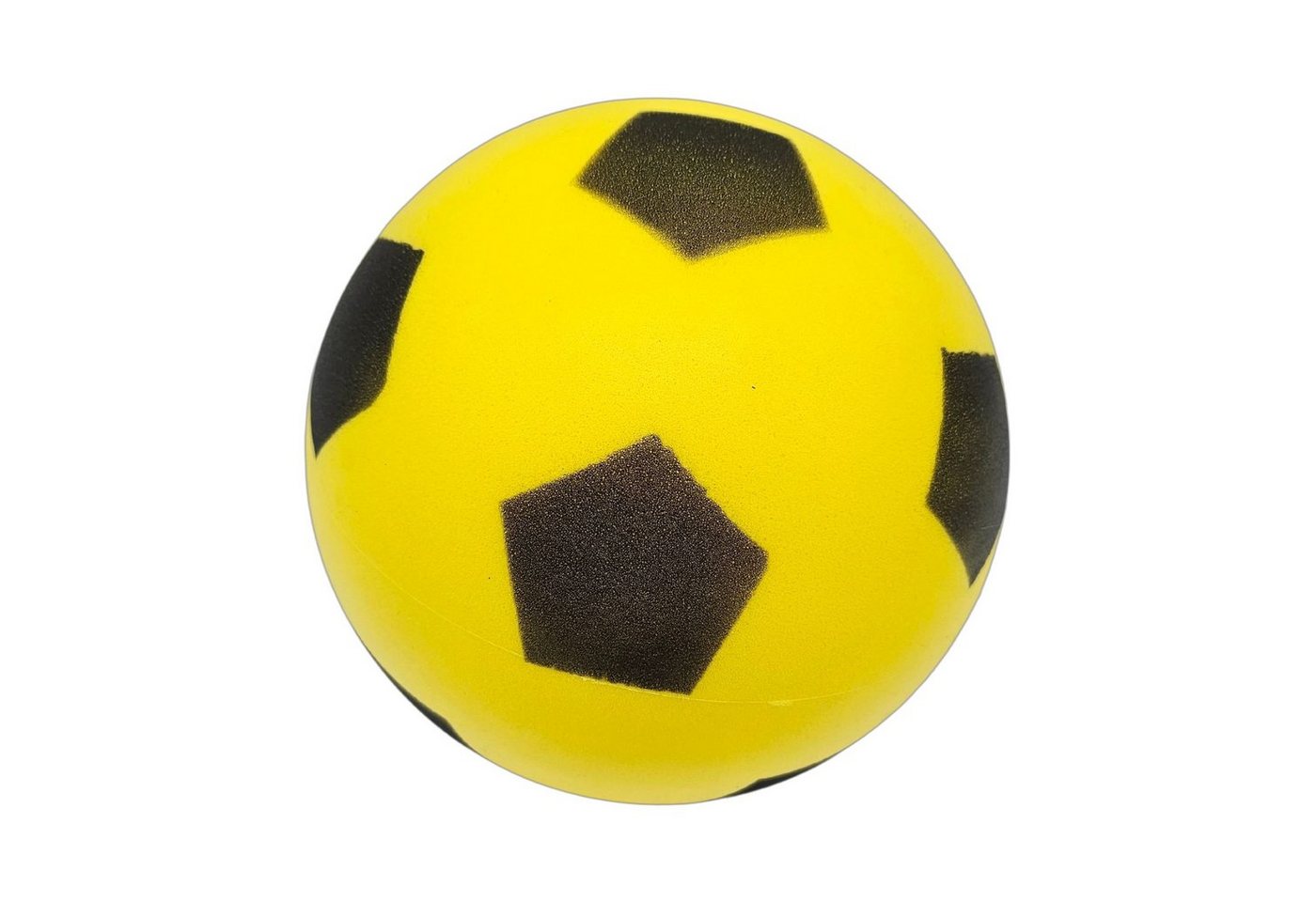 alldoro Softball 63103, Schaumstoffball gelb Ø 19 cm, weicher Ball aus Schaumstoff von alldoro