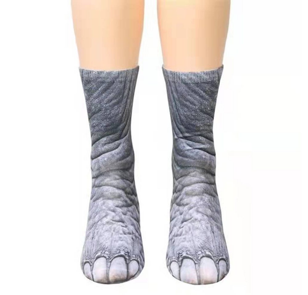 autolock Füßlinge Netflix Socken,3D Tier Socken,Herren Socken Damen Socken 1PC von autolock