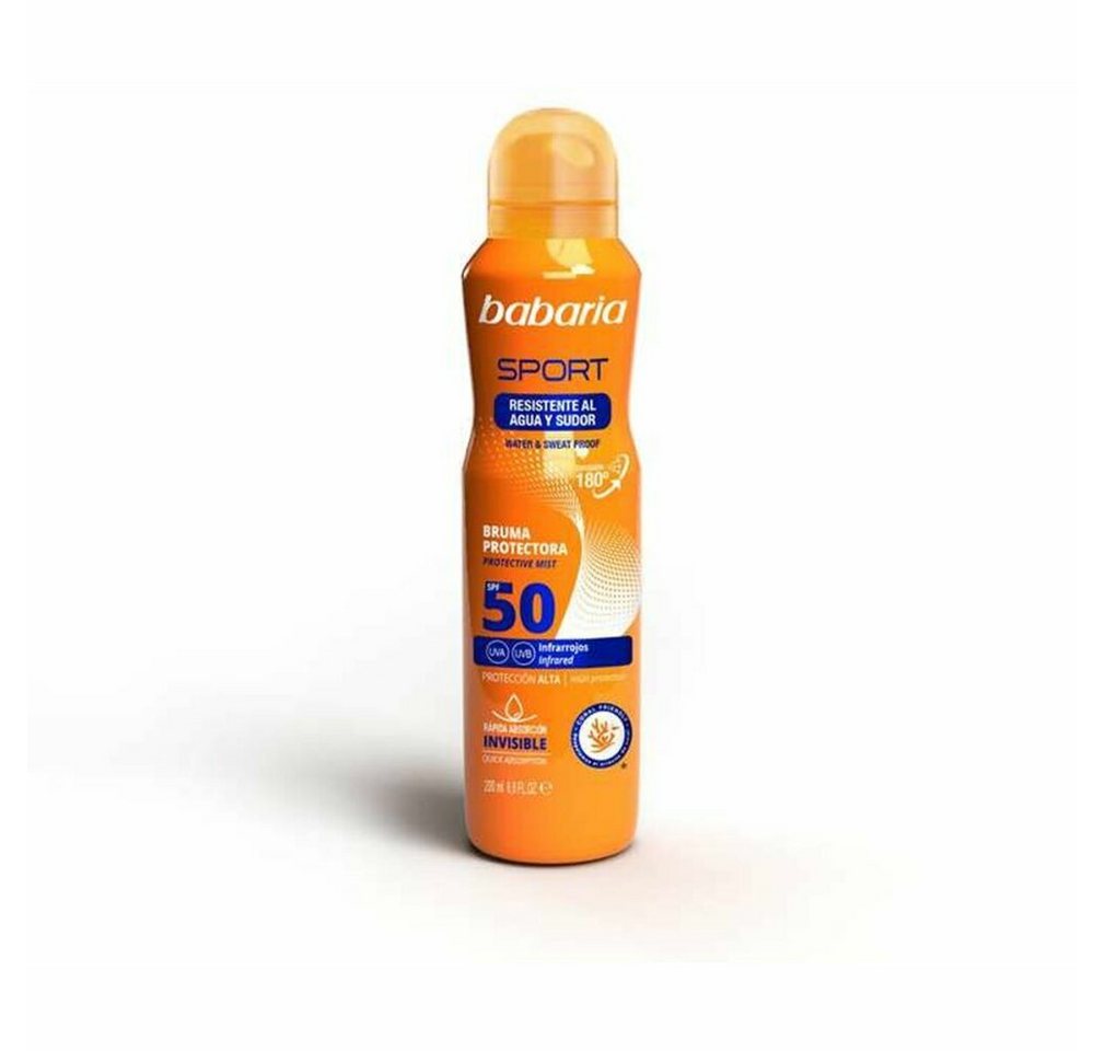 babaria Sonnenschutzpflege Sport Protective Mist Spf50 Spray 200ml von babaria