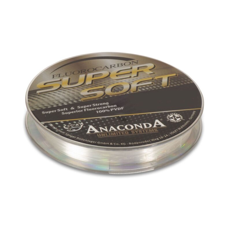 ANACONDA Super Soft Fluorocarbon 0,4mm 11,63kg 50m... (0,28 € pro 1 m)