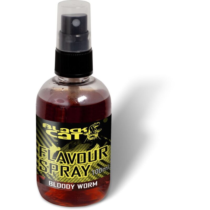 BLACK CAT Flavour Spray Bloody Worm 100ml (62,40 € pro 1 l)