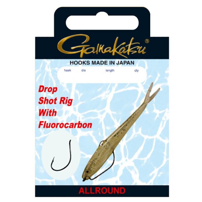 GAMAKATSU Hook BKD-Drop Shot Rig W39 170cm Gr.3 0,22mm... (2,29 € pro 1 m)