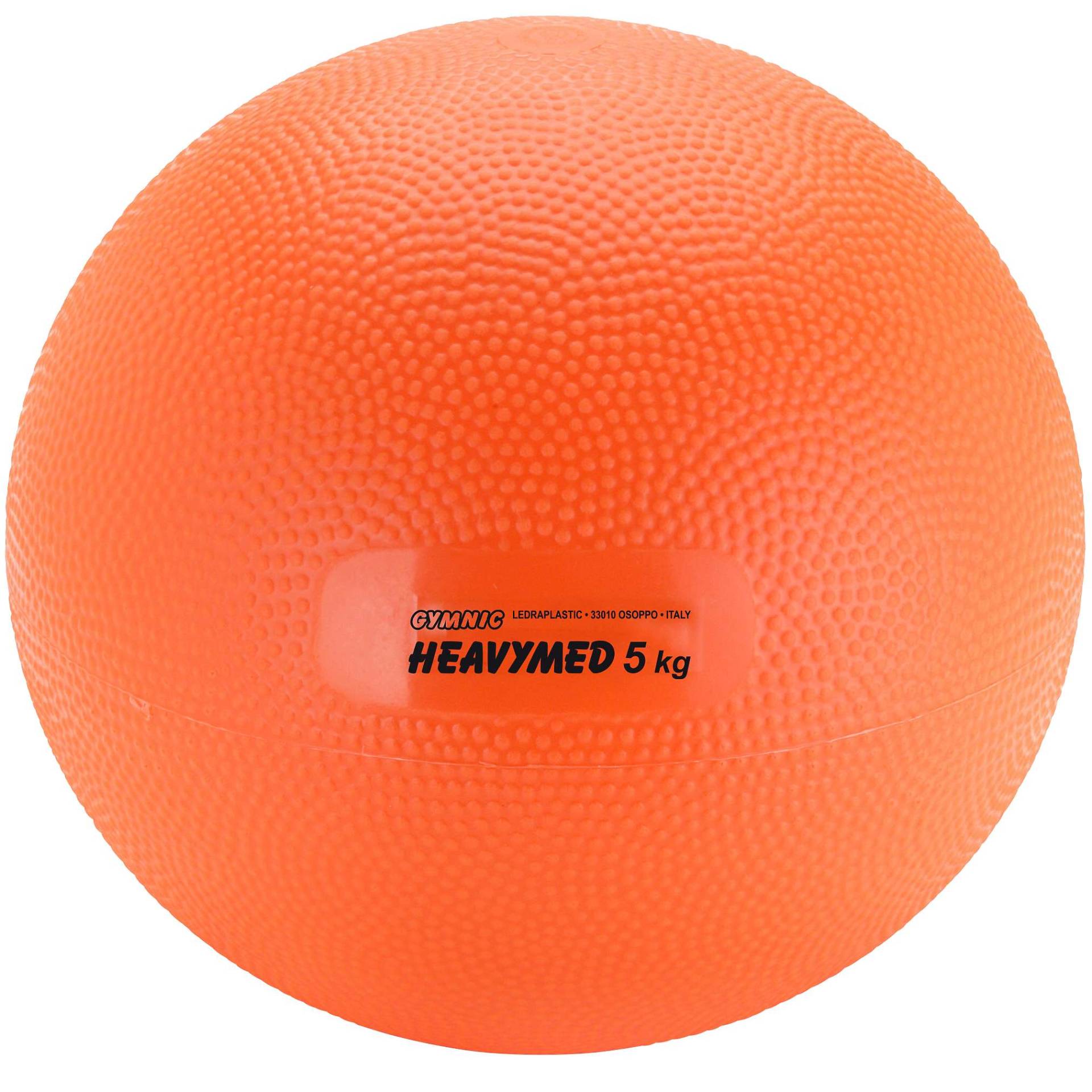 Gymnic Medizinball "Heavymed", 5.000 g, ø 23 cm, Orange von Gymnic