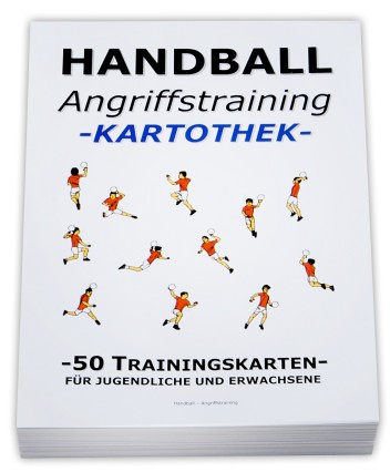 HANDBALL Trainingskartothek - "Angriffstraining" von Teamsportbedarf.de