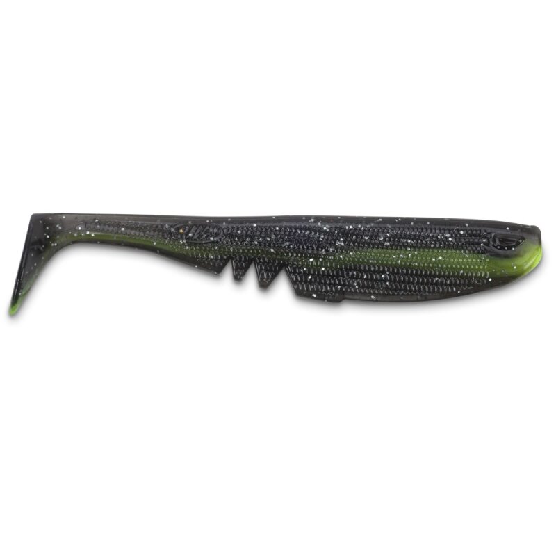 IRON CLAW Moby Racker Shad 22cm Innercore Chartreuse