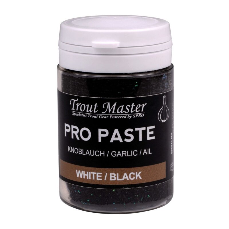TROUTMASTER Pro Paste Garlic 60g White/Black (60,67 € pro 1 kg)