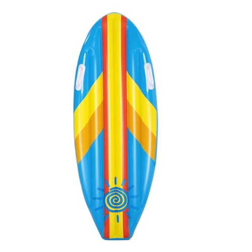 demaxiyad Aufblasbares Surfbrett, aufblasbares Surfbrett - Stabiles buntes Pool-Rafts-Board aufblasbar | Attraktive, multifunktionale, Wiederverwendbare Surf-Party-Dekoration für den Strandpool von demaxiyad