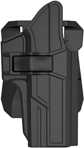 efluky Glock Holster Pistole Gürtelholster Fit Glock 17 22 31(Gen1-5), 360° Paddle von efluky