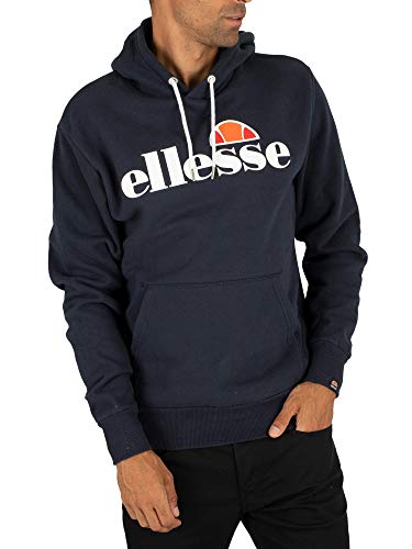 Ellesse Mens SL Gottero OH Hoody Sweatshirt, Navy, SML von Ellesse