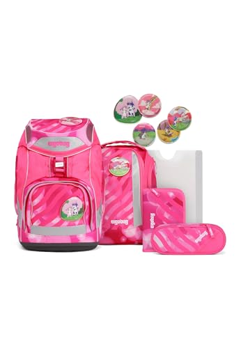 ergobag Kinder Pack Schulrucksack-Set Rucksack, WonBearful Unicorn (Pink), Einheitsgröße von ergobag