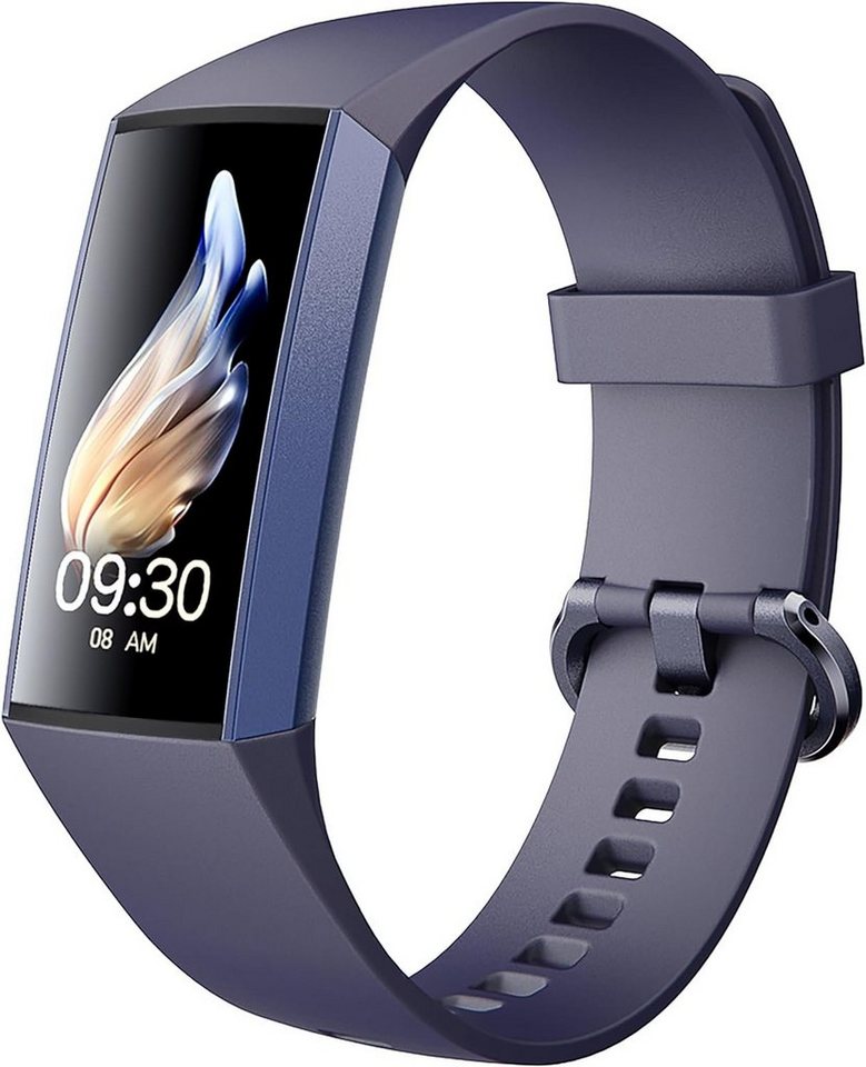 findtime Smartwatch (1,1 Zoll, Android, iOS), Mit Gesundheitsuhr Blutdruckmessung Sportuhr Schrittzähler Pulsuhr von findtime