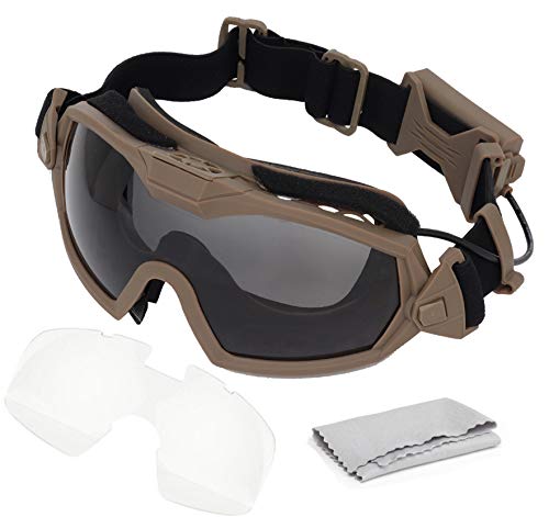haoyk Ski-Brille als Ausführung mit Gebläse, Regler, für Snowboard-, Fahrradfahrer, DE von haoYK