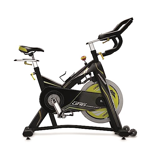 Horizon Fitness GR6 Indoor Cycle mit 16 kg Schwungmasse, Multipositionslenker und Wendepedalen von horizon fitness