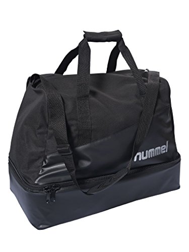 hummel Authentic Charge Soccer Bag Sporttasche, Black, 42 x 27 x 37 cm von hummel