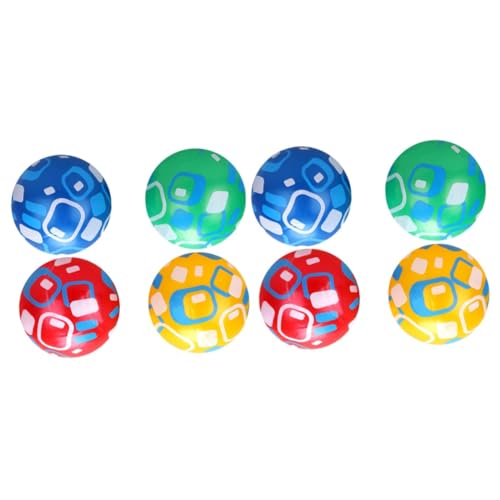 ibasenice 8 STK Kinderball Ball Dehnen Aufblasbarer Stretchball Spielzeugball Springende Bälle Lipgloss Perlmutt von ibasenice