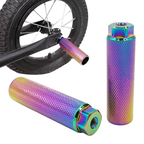 itrimaka Fahrradpedal, Fahrradpedal | Erweiterter Pedal-Spacer-Riser-Block - Schillernde Farben Fahrrad-Aluminiumlegierungs-Beinstütze, Pedalersatz, Fahrrad-Fußstütze von itrimaka