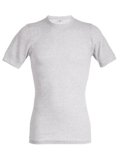 JBS Herren Basic Unterzieh T-Shirt Rundhals Dess. 390, Grau, XL, 3900203-150 von jbs