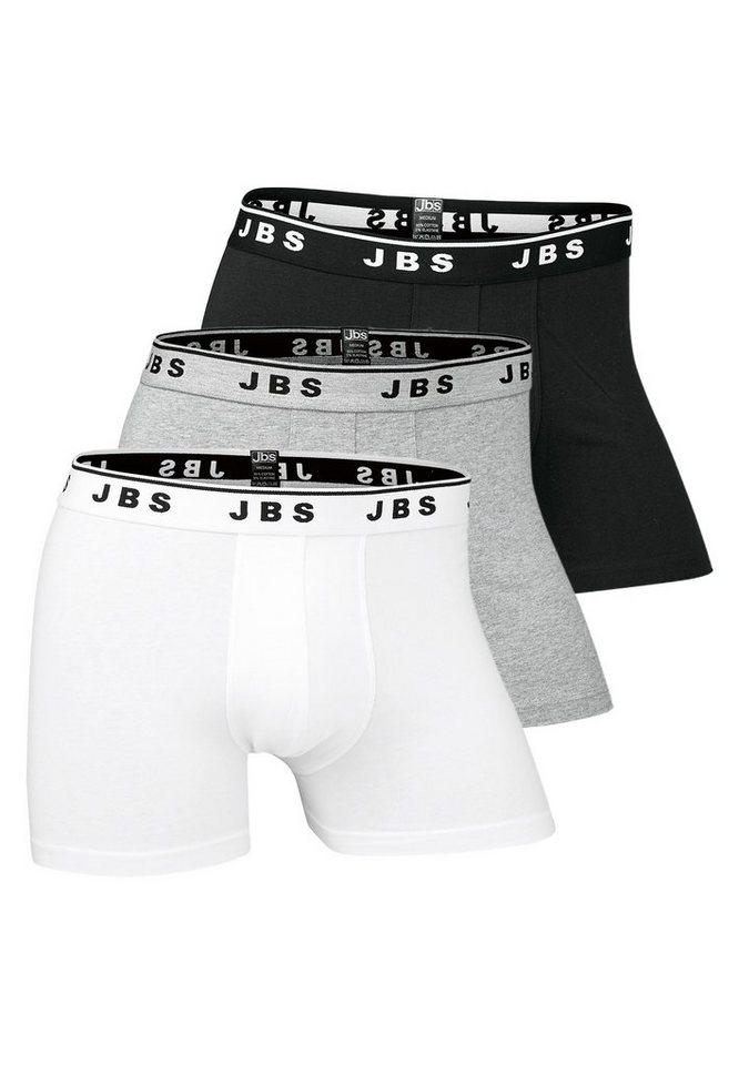 jbs Retro Boxer 3er Pack Organic Cotton (Spar-Set, 3-St) Long Short / Pant - Baumwolle - Ohne Eingriff - Atmungsaktiv von jbs