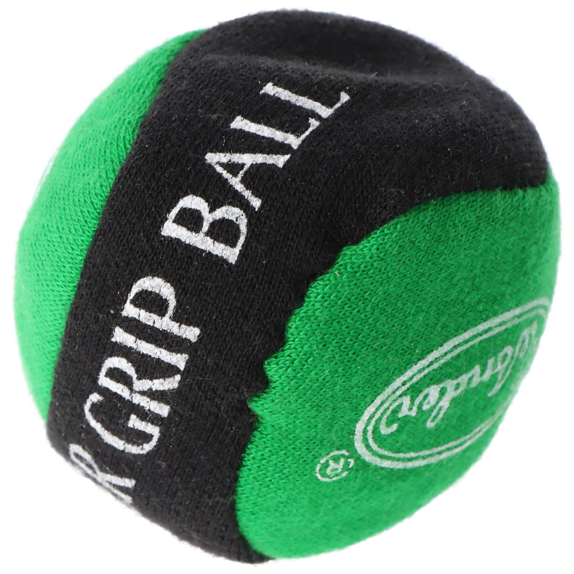 Power Grip Ball, grün schwarz, Talkball gegen feuchte Hände von kilo80