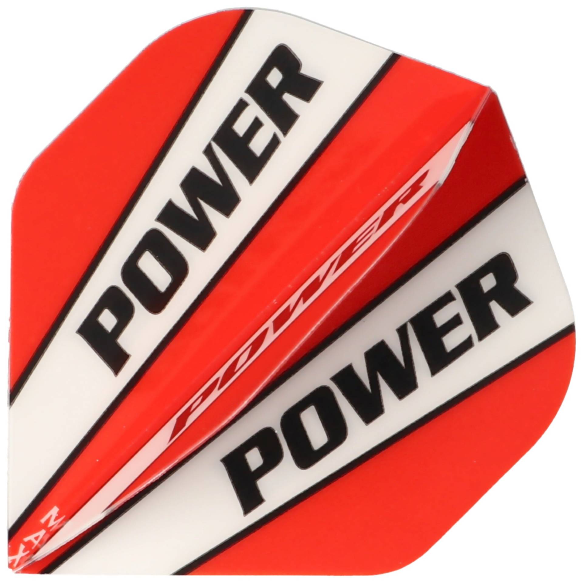 Power Max Flights, 150 Mikron, Ausführung rot/weiß von kilo80