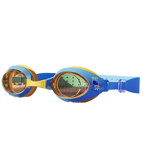 layue Kinder-Schwimmbrille,Kinder-Wasserbrille | Hochauflösende Silikon-Schwimmbrille für Kinder | Rutschfeste Tauchausrüstung, elastische, niedliche, bequem sitzende Wasserbrille für Jungen und von layue