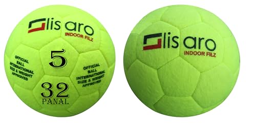 lisaro Indoor Hallenfußball 2-Stück Gr.5 | Hallenball | Indoorfußball | Spielball der Extraklasse von lisaro