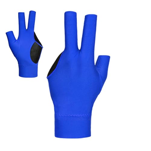 manting Pool-Handschuhe Billard,DREI-Finger-Billard-Handschuhe - 3-Finger-Billard-Pool-Handschuhe | Professionelle Billardhandschuhe, atmungsaktiv, elastisch, rutschfest, absorbieren Schweiß, von manting