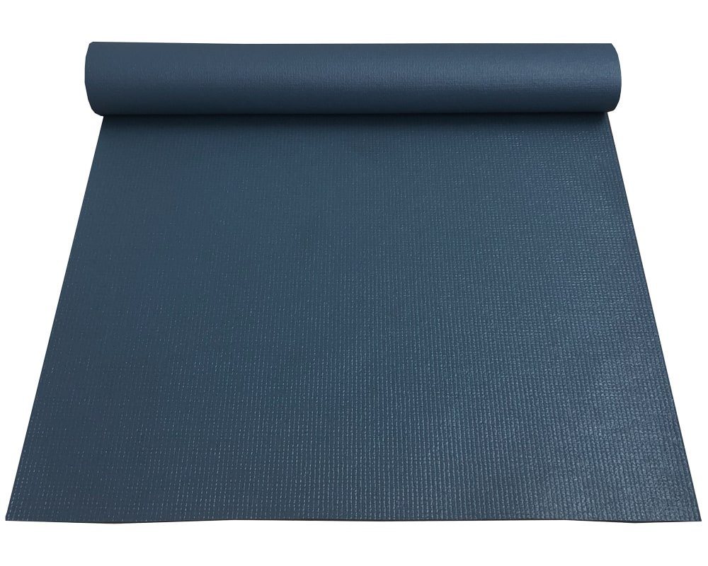 matches21 HOME & HOBBY Yogamatte Yogamatte rutschfest recycelt Polyester 1 Stk 60x180 cm blau von matches21 HOME & HOBBY
