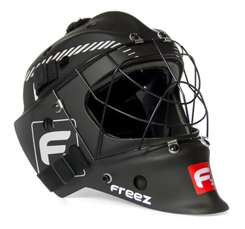 FREEZ Floorball Torwartmaske Torhüter Helm Goalie Helmet Z-280 Black/schwarz Senior von mb-m