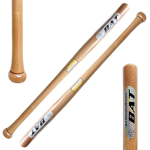 Holz Baseballschläger 32" Zoll ca. 81cm Schläger für Softball geeignet Holzschläger Baseball (32" ca. 81cm) von mixed24
