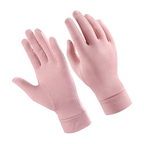 qiqiaollo 1 Paar Handschuhe Fitness Fäustlinge Mann Rosa rutschfest1196 (Color : Pink, Size : 22.00X8.30X1.00CM) von qiqiaollo