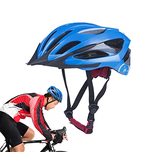 qiyifang Helme | Rennradhelme atmungsaktiv | Mountain- & Straßenhelme mit Sicherheitsrücklicht für Herren Damen Erwachsene Fahrradhelme von qiyifang
