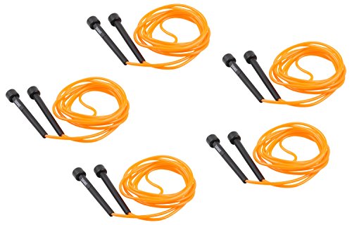 trenas Set - Fünf schnelle Speed Ropes - Orange - 3,40 Meter von trenas