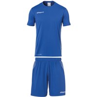 uhlsport Score Kit Set Trikot + Shorts azurblau/weiss S von uhlsport