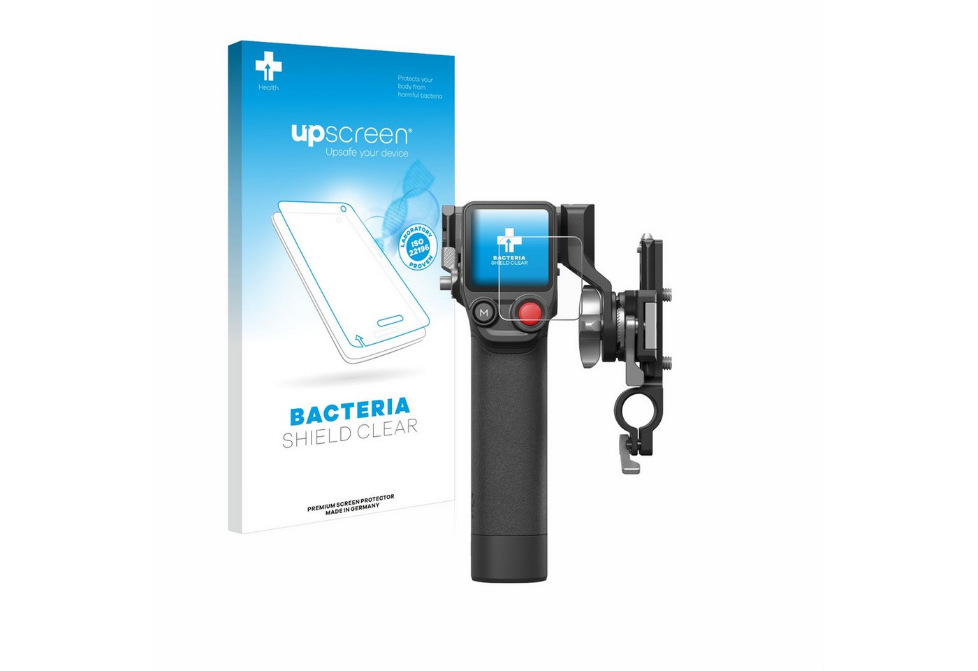 upscreen Schutzfolie für DJI Focus Pro- Grip, Displayschutzfolie, Folie Premium klar antibakteriell von upscreen