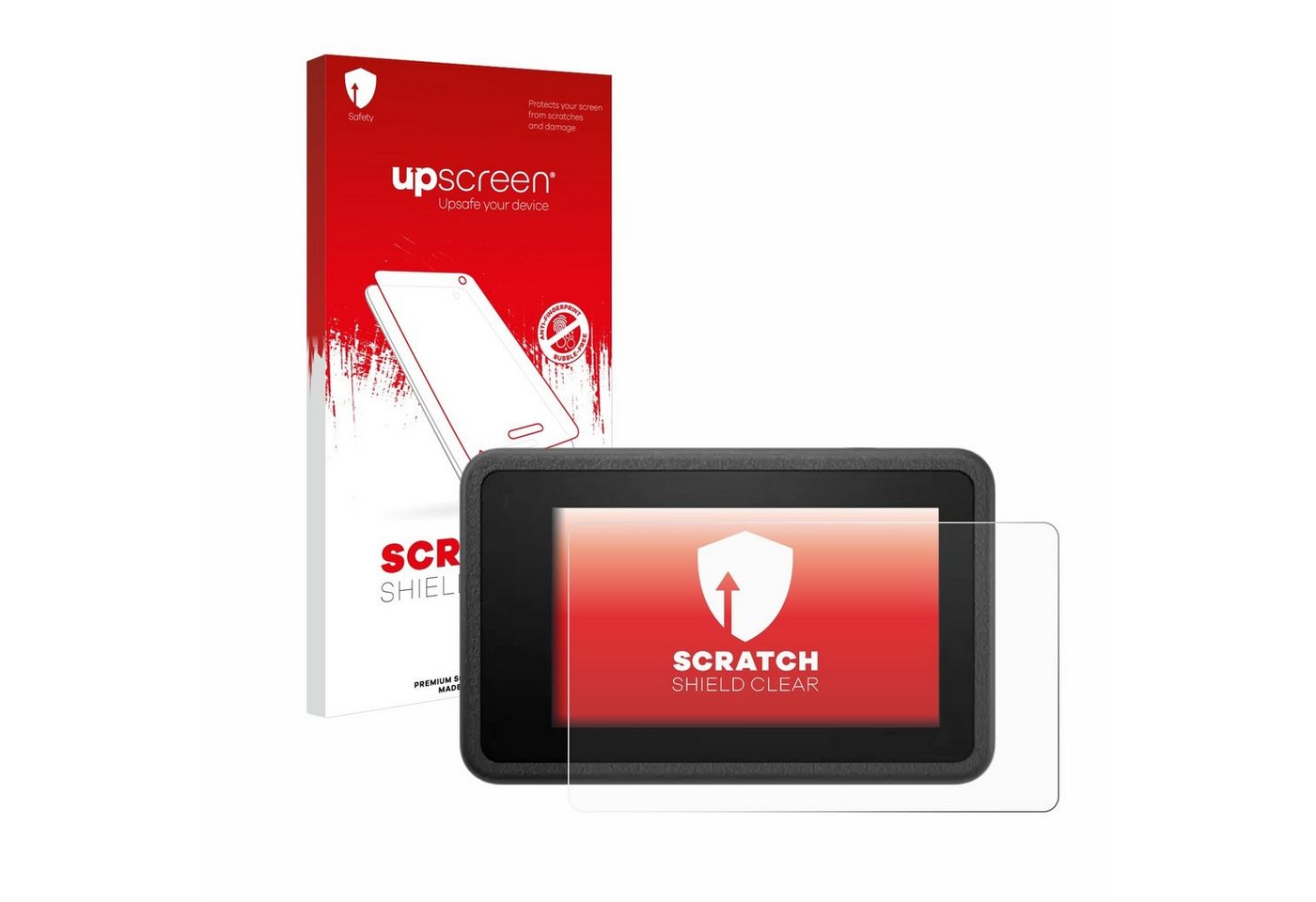 upscreen Schutzfolie für DJI Osmo Action 4, Displayschutzfolie, Folie klar Anti-Scratch Anti-Fingerprint von upscreen