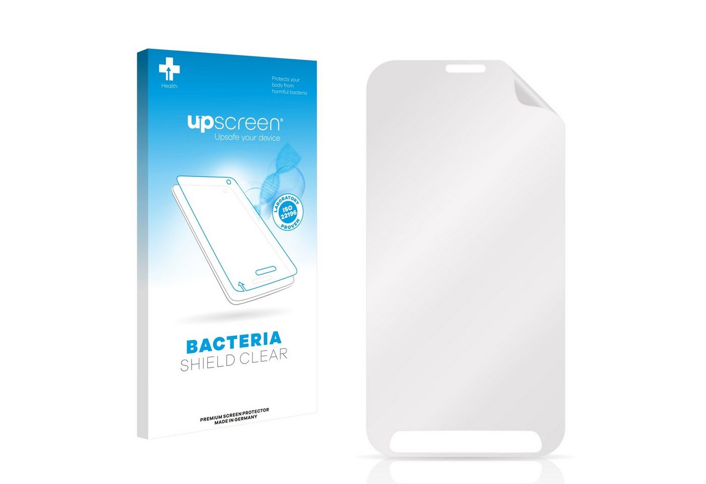 upscreen Schutzfolie für Samsung Galaxy S5 Sport, Displayschutzfolie, Folie Premium klar antibakteriell von upscreen