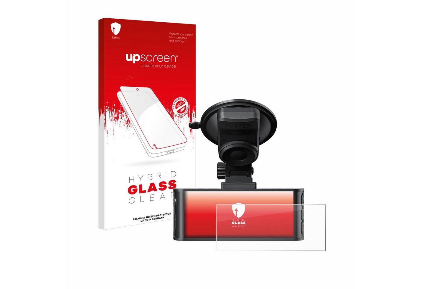 upscreen flexible Panzerglasfolie für Redtiger F7NS 4K, Displayschutzglas, Schutzglas Glasfolie klar von upscreen